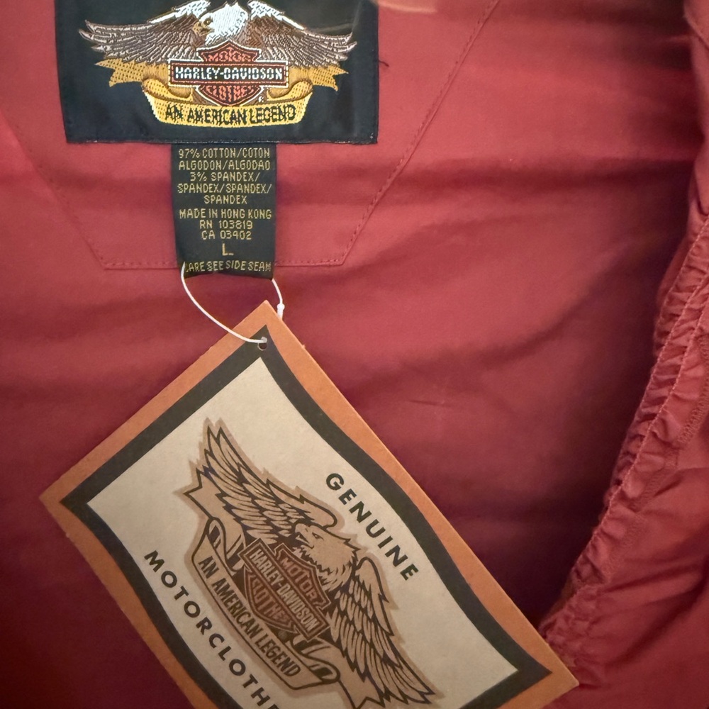 Vintage Harley-Davidson Rust Top